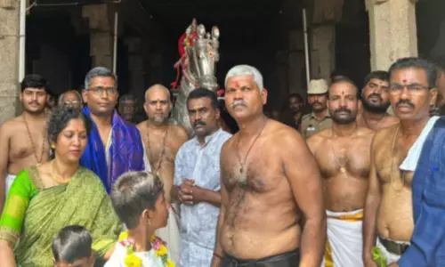 கன்னியாகுமரியில் இருந்து மகாதானபுரத்துக்கு இன்று பகவதி அம்மன் பரிவேட்டை ஊர்வலம்