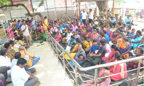 5-வது நாளாக தொடரும் தூய்மை பணியாளர்கள் போராட்டம்