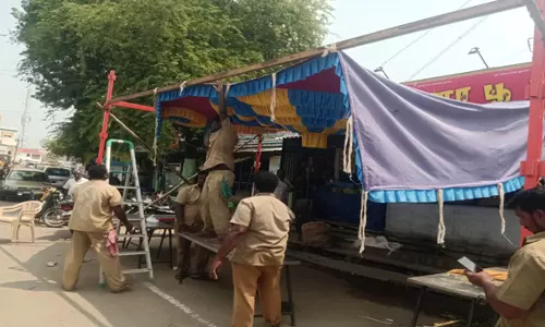 வேலூர் பேரூராட்சி பகுதிகளில் ஆக்கிரமிப்பு கடைகள் அகற்றம்