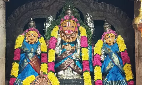 பாலக்கோடு கரிவரதராஜா பெருமாள் கோவிலில் திருக்கல்யாண விழா