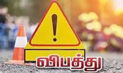 பரமத்திவேலூர் அருகே வாகனம் மோதி பெண் பலி