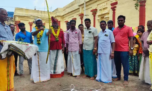 அரியலூரில் அம்பு தொடுக்கும் நிகழ்ச்சி