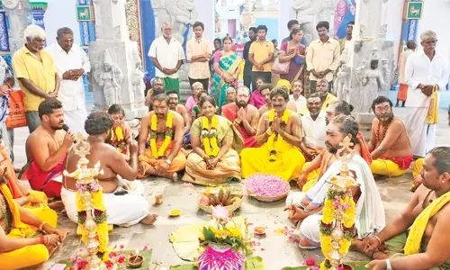 கோட்டை மாரியம்மன் கோவில் கும்பாபிஷேக  யாக சாலை பூஜைகள் இன்று தொடங்குகிறது