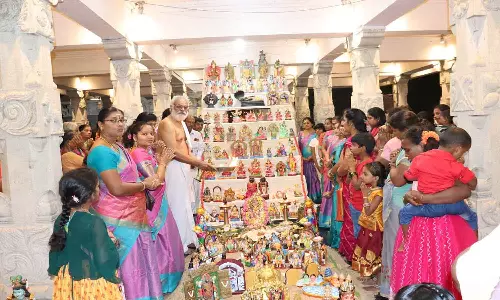 நவசபரி அய்யப்பன் கோவிலில் நவராத்திரி நிறைவு விழா