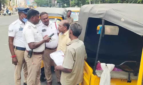 கடலூர் மாநகர சாலைகளில் மதுபோதையில் ஷேர் ஆட்டோ ஓட்டிய டிரைவர்களுக்கு ரூ.10 ஆயிரம் அபராதம்