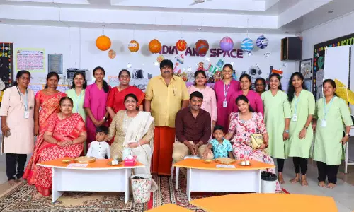 திருப்பூர் பள்ளிகளில் வித்யாரம்பம் நிகழ்ச்சி