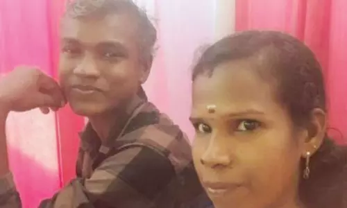 குடும்ப தகராறில் பிரிந்து வாழ்ந்த மனைவியை தலை துண்டித்து கொன்ற கட்டிட தொழிலாளி