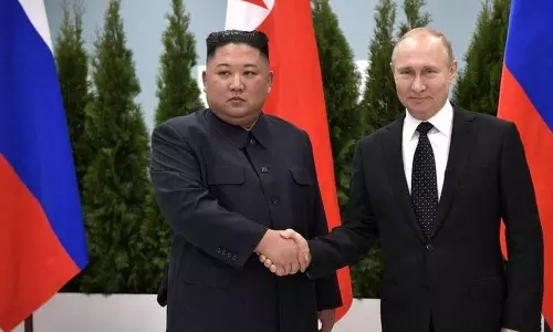 ரஷியாவுக்கு வெடிமருந்துகள் வழங்குவதாக வடகொரியா மீது தென்கொரியா, அமெரிக்கா, ஜப்பான் குற்றச்சாட்டு