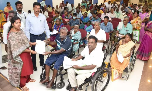 மாற்றுத்திறனாளிகள் குறைதீர்வு முகாம்