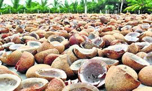 பெருந்துறையில் ரூ.1.80 கோடிக்கு கொப்பரை ஏலம்