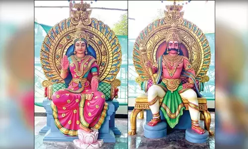 கும்பாபிஷேக விழாவை முன்னிட்டு வேடியப்பன் கோவிலில் தீர்த்தக்குட ஊர்வலம்