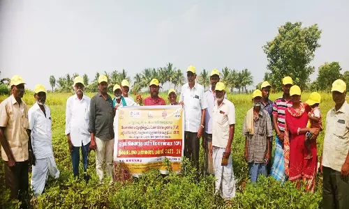 விவசாயிகளுக்கு பயிற்சி