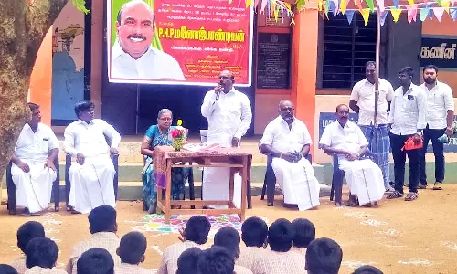 பூலாங்குளம், நெட்டூர் அரசு மேல்நிலைப்பள்ளிக்கு கூடுதல் வகுப்பறை கட்ட ரூ. 3.59 கோடி ஒதுக்கீடு- மனோஜ் பாண்டியன் எம்.எல்.ஏ.வுக்கு பாராட்டு