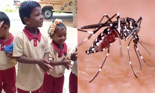 நமது வீட்டை சுற்றி இதெல்லாம் வைக்கக்கூடாது... டெங்கு விழிப்புணர்வு ஏற்படுத்திய குழந்தைகள்