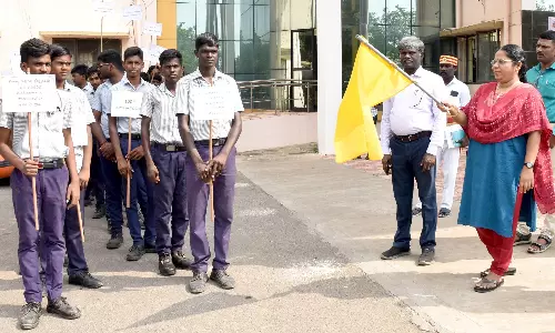 வாக்காளர்கள் விழிப்புணர்வு பேரணி