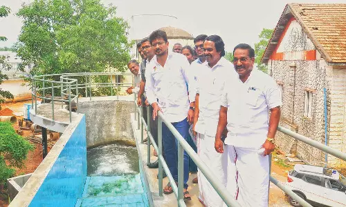 கிருஷ்ணன்கோவில் குடிநீர் சுத்திகரிப்பு நிலையத்தில் அமைச்சர் உதயநிதி ஸ்டாலின் ஆய்வு