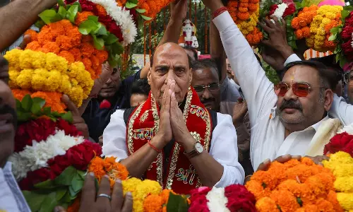 2024ல் பிரதமர் மோடி அறுதிப் பெரும்பான்மையுடன் மீண்டும் வருவார்- ராஜ்நாத் சிங்