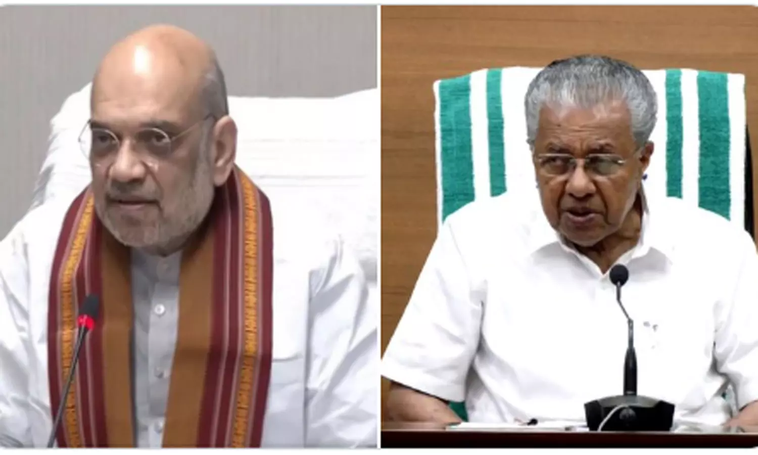 எர்ணாகுளம் வெடிவிபத்து - பினராயி விஜயனுடன் அமித்ஷா பேச்சு