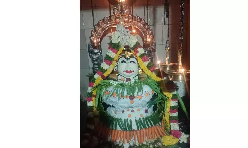 பெரியகுளம் காளஹஸ்தீஸ்வரர் கோவிலில் அன்னாபிஷேகம்