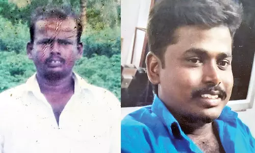 கல்லிடைக்குறிச்சி அருகே வயலுக்கு நீர் பாய்ச்ச சென்றபோது மின்சாரம் பாய்ந்து தந்தை-மகன் பலி