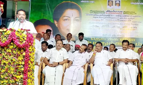 பொய்யான வாக்குறுதிகளை கூறி  ஆட்சியை பிடித்தது தி.மு.க - எம்.ஆர்.விஜயபாஸ்கர்