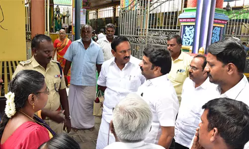 நாமக்கல் ஆஞ்சநேயர் கோவிலில் கும்பாபிஷேக விழா ஏற்பாடுகள் தீவிரம்