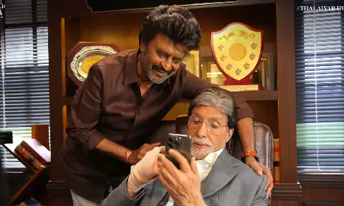 அமிதாப்பிற்கு சொல்லி கொடுக்கும் ரஜினி- தலைவர் 170 அப்டேட்