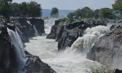 ஒகேனக்கல்லில் நீர்வரத்து 4 ஆயிரம் கனஅடியாக சரிவு
