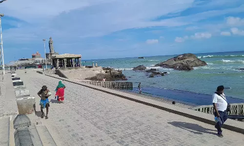 கன்னியாகுமரிக்கு சுற்றுலா பயணிகள் வருகை குறைந்தது