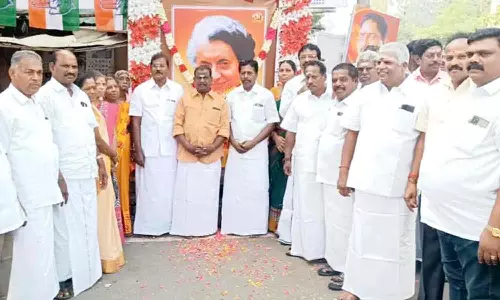 அரியாங்குப்பம் வட்டார காங்கிரஸ் சார்பில் இந்திரா காந்தி நினைவு நாள்