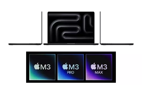 M3 சிப்செட் கொண்ட மேக்புக் ப்ரோ மாடல்கள்.. ரூ. 1.6 லட்சம் விலையில் அறிமுகம் செய்த ஆப்பிள்