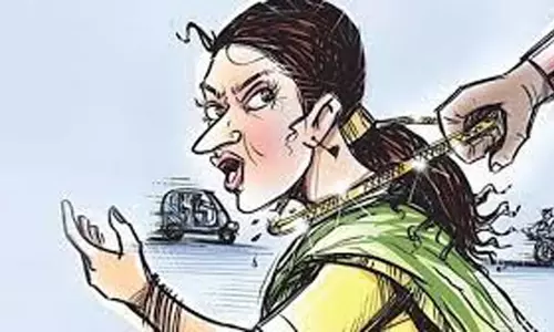 கும்பாபிஷேக விழாவில் பெண் உள்பட 2 பேரிடம் 7½ பவுன் செயின் திருட்டு