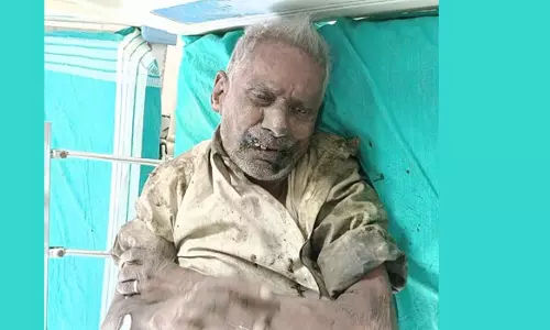 மயங்கி கிடந்த முதியவர் சாவு