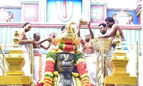 நாமக்கல் ஆஞ்சநேயர் கோவில் கும்பாபிஷேகம்