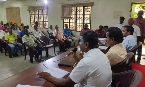 குமாரபாளையத்தில்  வாக்குச்சாவடி முகவர்கள் ஆலோசனை கூட்டம்