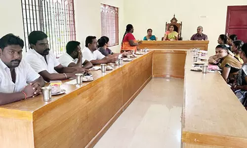 சாயர்புரம் பேரூராட்சி கூட்டம்