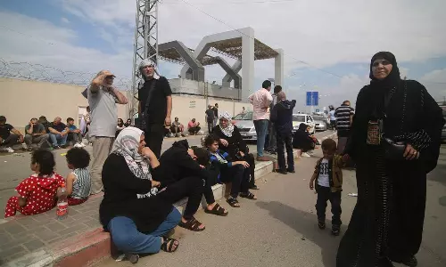 ராபா கிராசிங் திறப்பு எதிரொலி: காசாவில் இருந்து வெளியேற காத்திருக்கும் வெளிநாட்டவர்