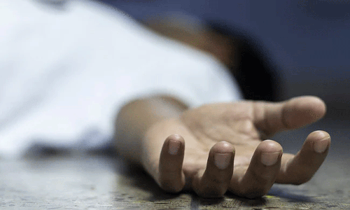 மொபட்டில் இருந்து கீழே விழுந்து மெக்கானி பலி