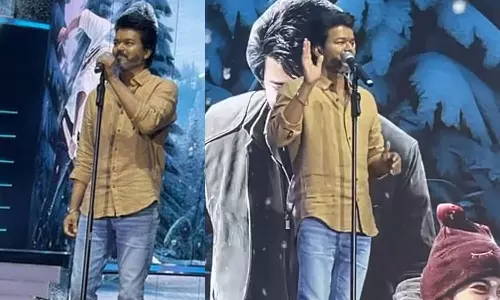 ரசிகர்களுக்கு என் தோலை செருப்பா தச்சி தருவேன்.. விஜய் பேச்சு