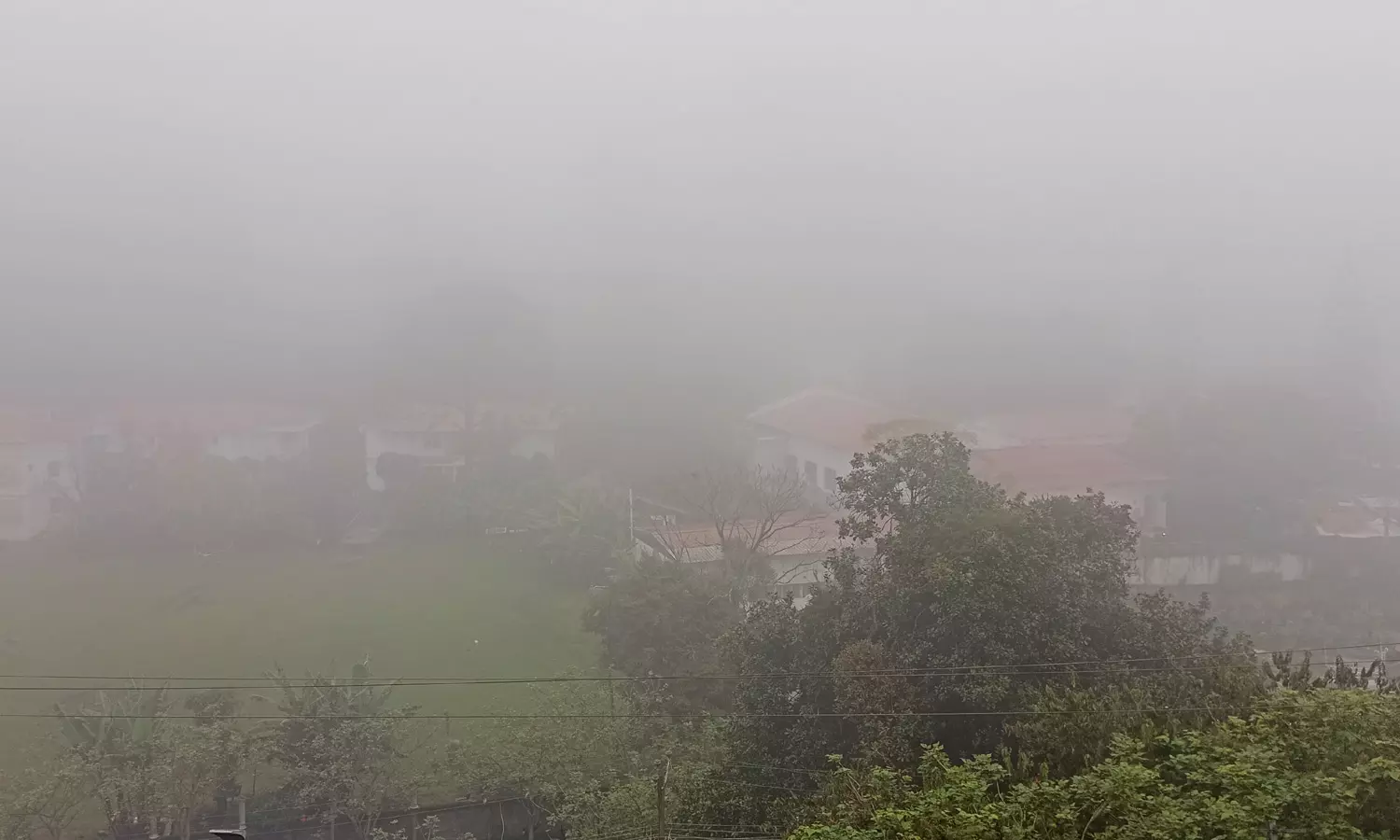 கொடைக்கானலில் கடும் பனிமூட்டத்தால் வாகன ஓட்டிகள் அவதி கொடைக்கானலில் கடும் பனிமூட்டத்தால் வாகன ஓட்டிகள் அவதி