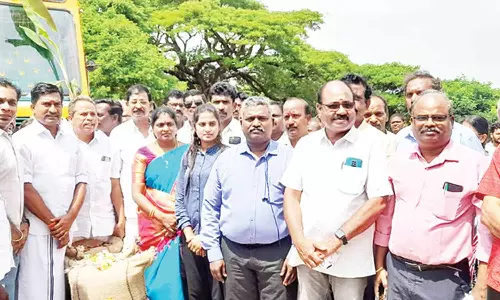 திருத்துறைப்பூண்டியில் இருந்து சரக்கு ரெயில் போக்குவரத்து தொடக்கம்