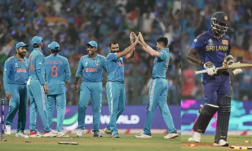 உலகக் கோப்பையில் சூப்பர் செய்கை.. அரையிறுதிக்கு முன்னேறிய முதல் அணி.. இந்தியா அபாரம்