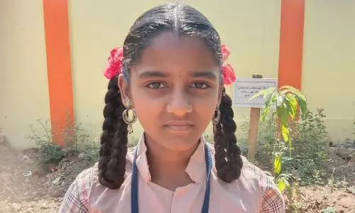 குறும்பட போட்டியில் வெற்றி பெற்று ஜப்பானுக்கு சென்ற அரசு பள்ளி மாணவி