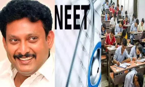 மாணவர்களின் நிதி சுமையை குறைக்கவே பள்ளிகளில் நீட் தேர்வு பயிற்சி- அன்பில் மகேஷ் பேட்டி