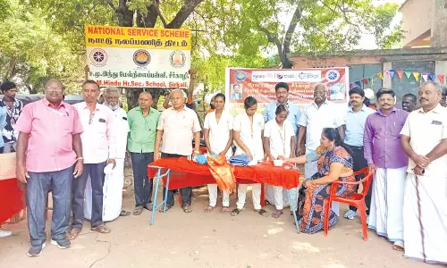 பொதுமக்களுக்கு ரத்தவகை கண்டறியும் முகாம்