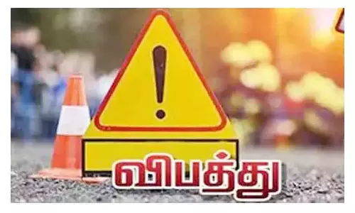 விபத்தில் பெண் சாவு