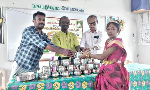 திருச்சுழி நூலகத்தில் தமிழ்க்கூடல் நிகழ்ச்சி