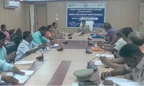 உணவு பாதுகாப்புத்துறையின் செயல்பாடுகள் குறித்த ஆலோசனை கூட்டம்