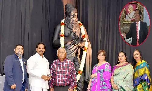 தென்ஆப்பிரிக்காவில் வி.ஜி.பி.யின் 9 அடி உயர திருவள்ளுவர் சிலை திறப்பு