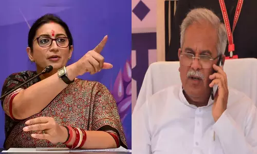 சத்தீஸ்கர் தேர்தலில் சூதாட்ட ஆபரேட்டர்களின் சட்டவிரோத பணத்தை பயன்படுத்தும் காங்கிரஸ்: ஸ்மிருதி இரானி